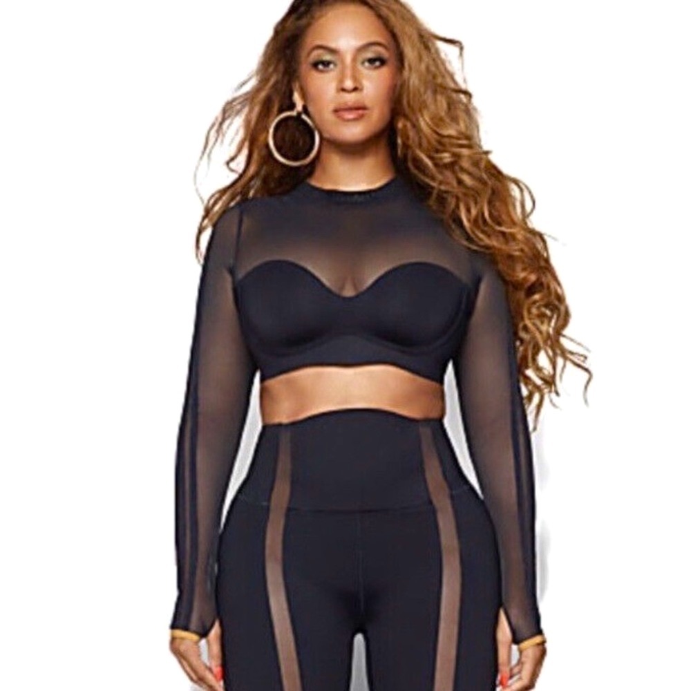 adidas x Ivy Park Long sleeved mesh top
